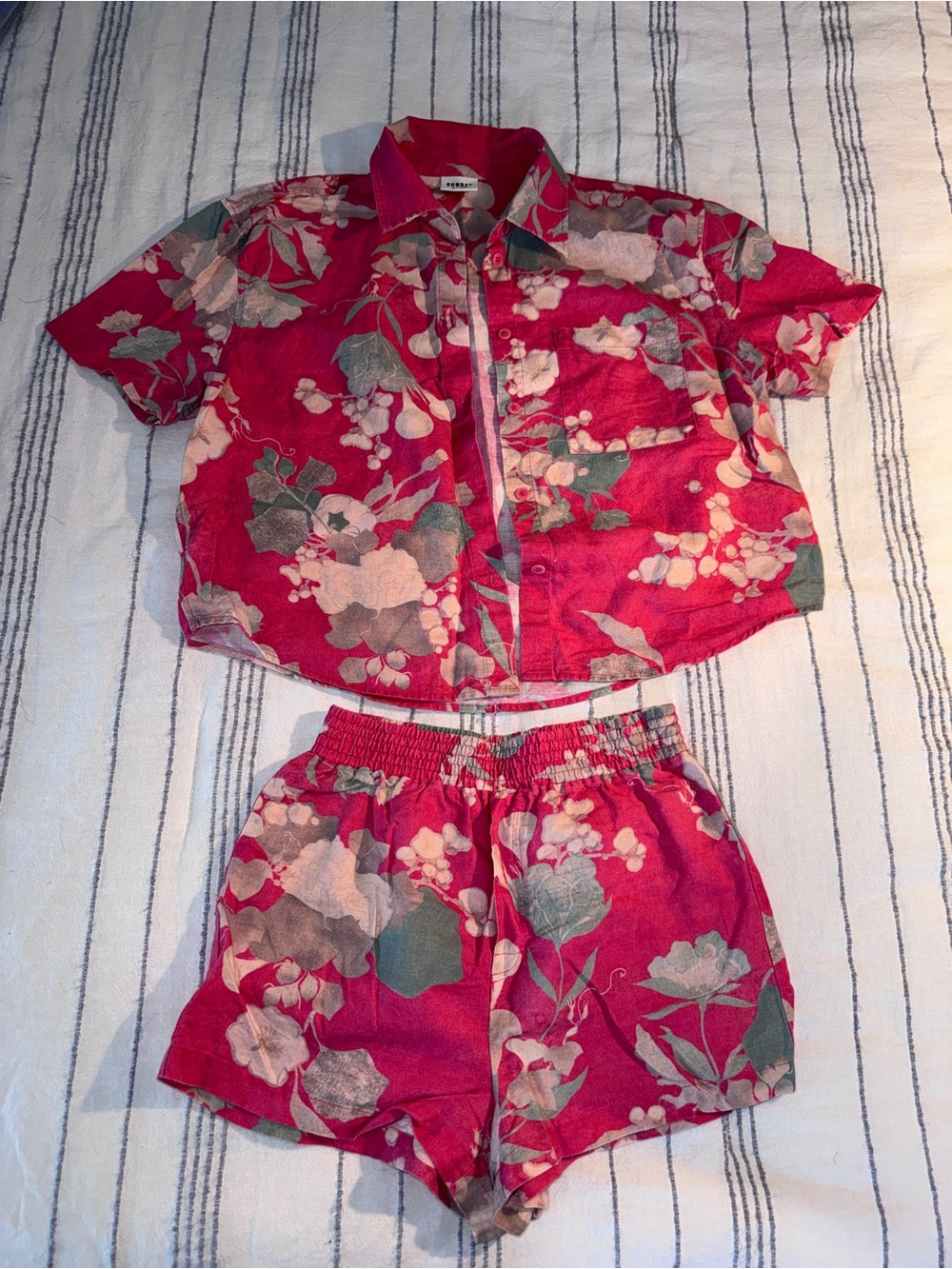 Linen Oriental set